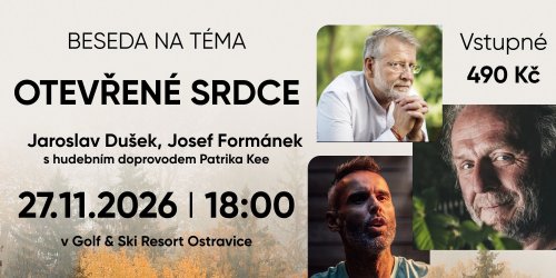 Přednáška Jaroslav Dušek a Josef Formánek